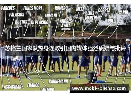 苏格兰国家队热身连败引国内媒体强烈质疑与批评